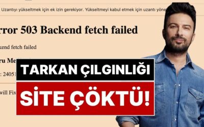Tarkan İstanbul Konseri Bileti Almak İsteyenler Kapıda Kaldı: Yoğunluktan Biletix Çöktü, Bilet Alınamadı!