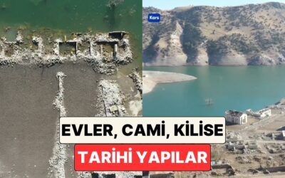 Cami, Ev, Kilise: Kars&apos;ta Baraj Sularının Çekilmesiyle Bir Köy Ortaya Çıktı
