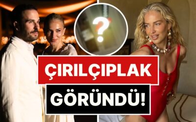 Çırılçıplak Arkada Belirdi: Burcu Esmersoy, Kocası Nazım Akmandil&apos;i Yanlışlıkla İfşaladı!