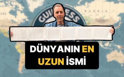Dünyanın En Uzun İsmi: Söylemesi 20 Dakika Sürüyor, Toplam 2 bin 253 Kelimeden Oluşuyor!
