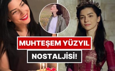 Muhteşem Yüzyıl&apos;ın Nurbanu Sultan&apos;ı Merve Boluğur Paylaşımıyla Takipçilerini Geçmişe Işınladı!
