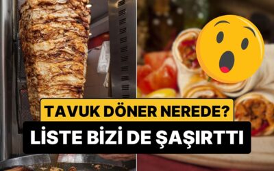 Gözümüz Tavuk Döneri Aradı: Dünyanın En İyi Dürümleri Belli Oldu