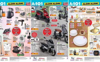 A101&apos;e Koltuk ve Halı Yıkama Makinesi Geliyor! 6 Kasım 2025 A101 Aldın Aldın Kataloğu