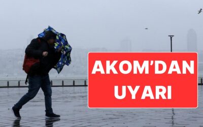 AKOM’dan Uyarı: İstanbul’da Sonbahar Kendini Hissetirecek