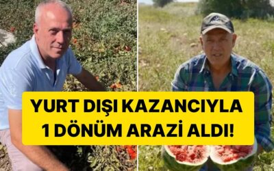 Londra'daki Kazancıyla Türkiye'de Arazi Alıp Tarıma Başlayan Türk