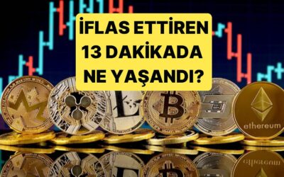 Borsa Çöktü, Kriptolar Dibi Gördü: Dün 13 Dakikada Piyasada Neler Yaşandı?