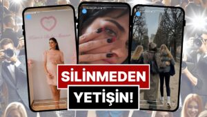 Silinmeden Yetişin: 16-22 Kasım&apos;da Ünlülerin Paylaştığı &quot;Kaçarsa Yazık Olur&quot; Temalı Instagram Hikayeleri!