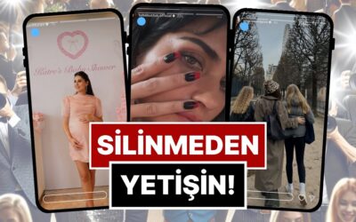 Silinmeden Yetişin: 16-22 Kasım&apos;da Ünlülerin Paylaştığı &quot;Kaçarsa Yazık Olur&quot; Temalı Instagram Hikayeleri!