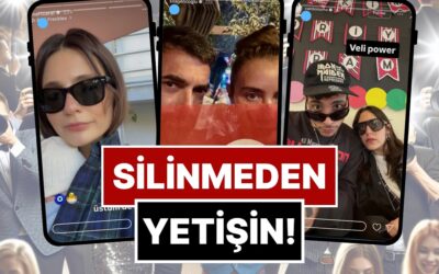 Silinmeden Yetişin: 25 Ekim- 1 Kasım&apos;da Ünlülerin Paylaştığı &quot;Kaçarsa Yazık Olur&quot; Temalı Instagram Hikayeleri!
