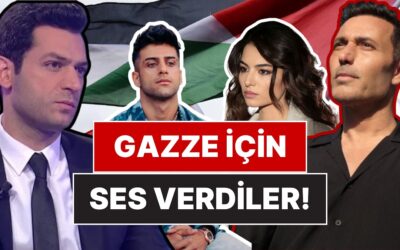 Filistin İçin Ses Verdiler: Ünlü İsimlerden İsrail Ablukasındaki Gazze&apos;ye Destek Paylaşımları!
