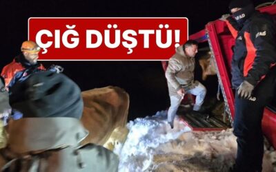 Kış Gelmeden Rize’de Çığ Düştü: Mahsur Kalan Vatandaşlar ve Hayvanlar Kurtarıldı