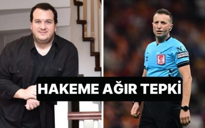 Galatasaray Taraftarı Şahan Gökbakar&apos;dan Derbinin Hakemi Yasin Kol&apos;a Ağır Tepki