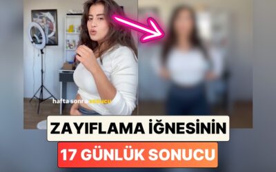Zayıflama İğnesi Kullanmaya Başlayan Bir Kadın 17 Günde Yaşadığı Değişimi Paylaştı