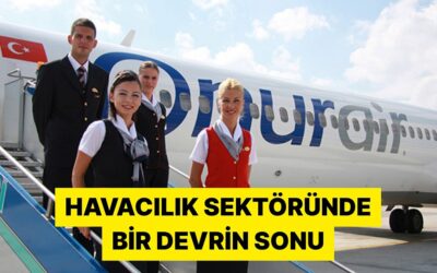 33 Yıllık Ünlü Havayolu Şirketi Onur Air Resmen İflas Etti