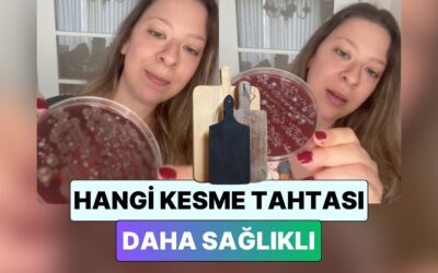 Hangisi Daha İyi? Genetik Mühendisi Plastik ve Tahta Kesme Tahtalarındaki Bakteri Oranlarını Karşılaştırdı