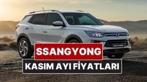 Kasım 2025 SsangYong Fiyat Listesi! İşte SsangYong Actyon, Torres, Musso Grand ve Korando Güncel Fiyatları