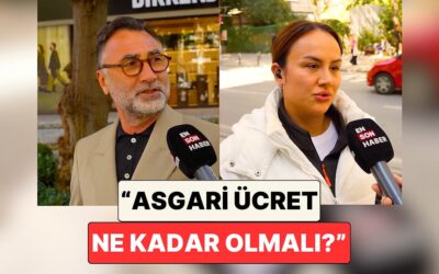 Yeni Yıl Yaklaşırken Vatandaşlara Soruldu: Asgari Ücret Ne Kadar Olmalı?