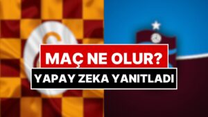 Galatasaray-Trabzonspor Maç Skoru Ne Olur? Yapay Zeka Yanıtladı