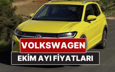 Ekim 2025 Volkswagen Fiyat Listesi! Polo, Golf, Tiguan, T-Roc, Taigo, Tayron, ID.4 ve ID.7 Güncel Fiyatları