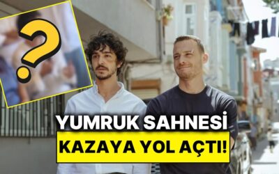 Çarpıntı Setinde Kerem Bürsin’in Yumruğuyla Gürberk Polat Talihsiz Bir Kaza Yaşadı