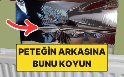 Kış Gelmeden Deneyin: Alüminyum Folyoyla Evinizi Daha Hızlı Isıtabilirsiniz