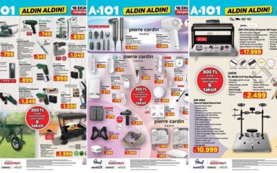 A101&apos;e Dijital Bateri Seti Geliyor! 16 Ekim 2025 A101 Aldın Aldın Kataloğu