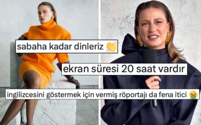 Ünlü Bir Dergi İçin Röportaj Veren Serenay Sarıkaya İngilizcesiyle X&apos;te Tartışma Yarattı!