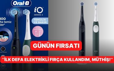 Günün Fırsatı: Ağız Bakımında Yeni Nesil Teknolojiye Sahip Oral-B iO 2 Şarjlı Diş Fırçası Seti İndirimde!