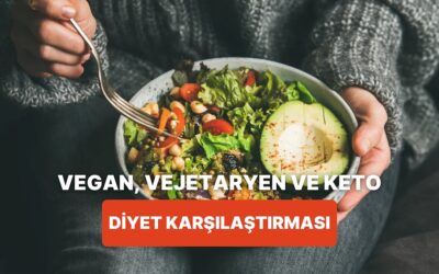 Vegan, Vejetaryen ve Ketojenik Beslenmeyi Birbirinden Ayıran 10 Önemli Detay