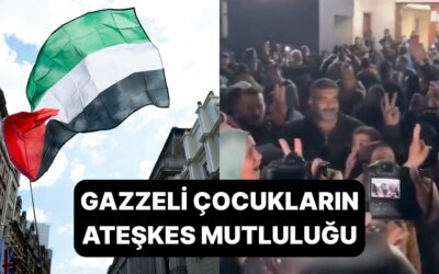 Hamas ile İsrail Arasındaki Ateşkes Haberini Filistin Halkı Sevinç ve Coşkuyla Karşıladı