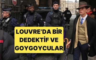 Louvre Müzesi Soygununun Ardından &quot;Dedektif&quot; Görünümlü Genç Adamın Fotoğrafı Olay Oldu