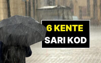 Meteorolojiden 6 Kente Uyarı: &quot;Sel ve Heyelana Karşı Dikkat!&quot;