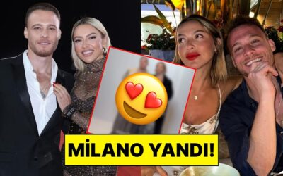 Hadise ve Kerem Bürsin Milano Moda Haftası’nda Ortalığı Yaktı Geçti!