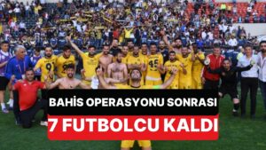 Yasa Dışı Bahis Operasyonu Sonrası Ağrı 1970 Spor&apos;un Sadece 7 Futbolcusu Kaldı