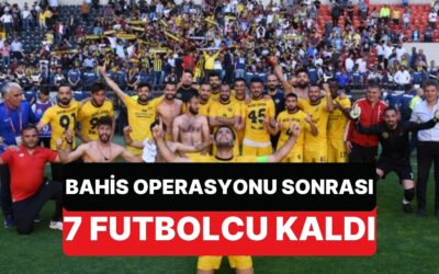 Yasa Dışı Bahis Operasyonu Sonrası Ağrı 1970 Spor&apos;un Sadece 7 Futbolcusu Kaldı