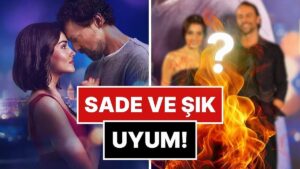 Hande Erçel ve Metin Akdülger &quot;İki Dünya Bir Dilek&quot; Galasındaki Sade ve Şık Tarzıyla Baş Döndürdü!