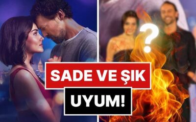Hande Erçel ve Metin Akdülger &quot;İki Dünya Bir Dilek&quot; Galasındaki Sade ve Şık Tarzıyla Baş Döndürdü!