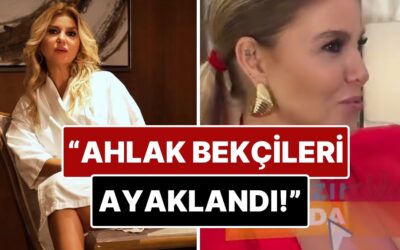 Bornozlu Videosuyla Gündem Olan Gülben Ergen&apos;den Sert Tepki: &quot;Ahlak Bekçileri Ayaklandı!&quot;