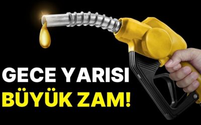 Yeni Zamla 60 TL’yi Geçti! Gece Yarısı Benzin ve Motorine Zam Geldi