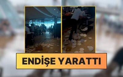 Cruise Gemisindeki Sarsıntı Korkuya Neden Olmuştu: Gemi Tatilinden Görüntüler Panik Yarattı