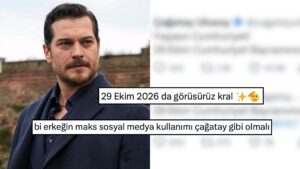 X Hesabını Bayramdan Bayrama Kullanan Çağatay Ulusoy'dan Erkeklere Sosyal Medya Kullanımı Dersi!