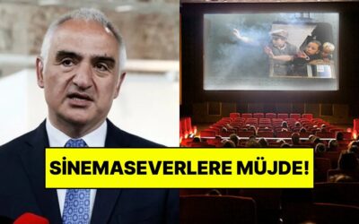 Sinemaseverlere Müjde: Bakan Ersoy Çarşamba Günleri Sinema Biletlerinin 120 TL Olacağını Duyurdu!