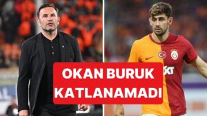 Galatasaray&apos;da 17. Dakikada Oyuna Giren Yusuf Demir Devre Arasında Oyundan Çıktı