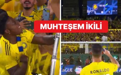 Cristiano Ronaldo, Al Nassr Maçı Sonrası IShowSpeed&apos;e Davul Çalmayı Öğretti