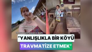 Laos&apos;a Giden Bir Kadın İlk Kez Beyaz Tenli Biriyle Karşılaşan Çocukların Panikle Kaçıştığı Anları Paylaştı