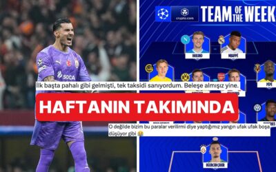 Şampiyonlar Ligi&apos;nde Haftanın Takımına Seçilen Uğurcan Çakır&apos;a Galatasaraylılardan Büyük Övgü