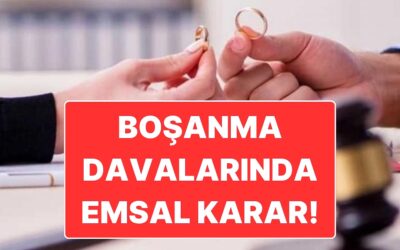 Yargıtay’dan Emsal Boşanma Kararı: &quot;Evle İlgilenmemek Manevi Tazminat Gerektirmez&quot;