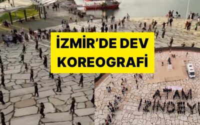 İzmir'de 250 Öğrencinin Yaptığı Cumhuriyet Bayramı Gösterisi Takdir Topladı