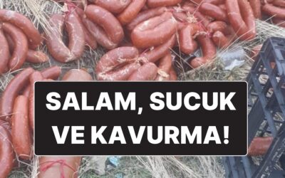 Ankara’da Boş Bir Araziye Yüzlerce Kilo Şarküteri Ürünü Atıldığı Ortaya Çıktı