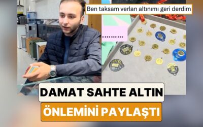 Düğünü Olacaklar İzlesin: Bir Damat Düğünde Takılan Sahne Altınlara Karşı Aldığı Önlemi Paylaştı